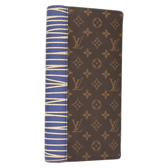 LOUIS VUITTON Monogram Patchwork Porte Feuille Brother Wallet Auth - Picture 1 of 16